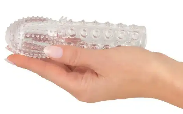 You2Toys Crystal Clear Penis Sleeve - Transparente genoppte Penishülle You2Toys Crystal Clear Penis Sleeve - Transparente genoppte Penishülle