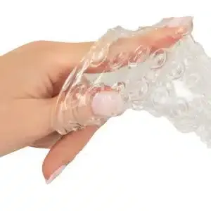 You2Toys Crystal Clear Penis Sleeve - Transparente genoppte Penishülle You2Toys Crystal Clear Penis Sleeve - Transparente genoppte Penishülle – Bild 5