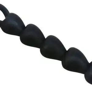 Black Velvets Herz-Analkugelstrang Black Velvets Herz-Analkugelstrang – Bild 3