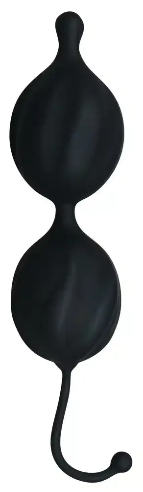 Black Velvets Liebeskugel-Duo, Silikon, Soft Touch Textur