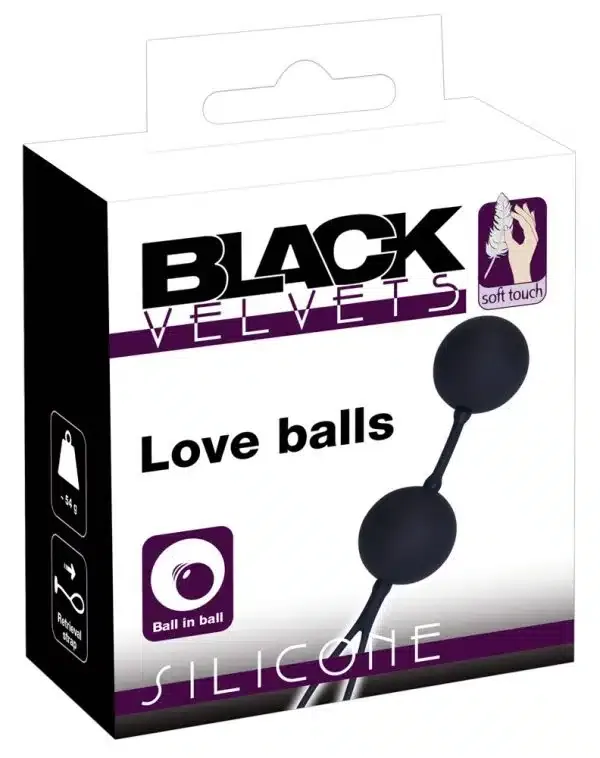 Black Velvets Beckenboden-Trainingskugeln