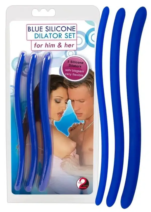You2Toys Silikon Dilator Set - 3 Harnröhren-Dehner, verschiedene Durchmesser Dunkelblau You2Toys Silikon Dilator Set - 3 Harnröhren-Dehner, verschiedene Durchmesser Dunkelblau