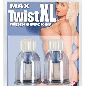 You2Toys Nippelsauger - Saugende Lust! (70 Zeichen) Transparent/Weiß/Blau