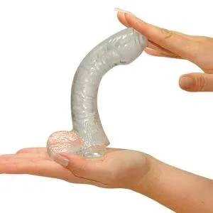 NMC Buttcock Transparent - Biegsamer Dildo mit Saugfuß transparent NMC Buttcock Transparent - Biegsamer Dildo mit Saugfuß transparent – Bild 3