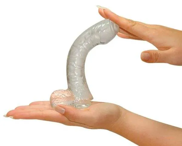 NMC Buttcock Transparent - Biegsamer Dildo mit Saugfuß transparent NMC Buttcock Transparent - Biegsamer Dildo mit Saugfuß transparent