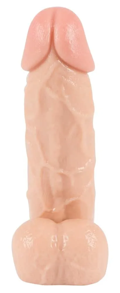 You2Toys Naturdildo mit Hoden, 20 cm lang, Ø 5 cm