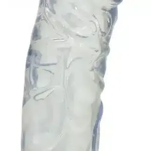 Crystal Clear Naturdildo - Flexibel & Strap-on kompatibel Crystal Clear Naturdildo - Flexibel & Strap-on kompatibel – Bild 2
