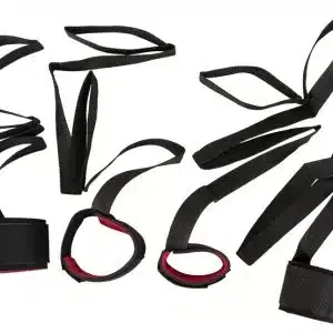 You2Toys Bondage Fessel-Set - Verstellbare Klett-Manschetten schwarz You2Toys Bondage Fessel-Set - Verstellbare Klett-Manschetten schwarz – Bild 3