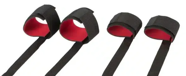 You2Toys Bondage Fessel-Set - Verstellbare Klett-Manschetten schwarz You2Toys Bondage Fessel-Set - Verstellbare Klett-Manschetten schwarz