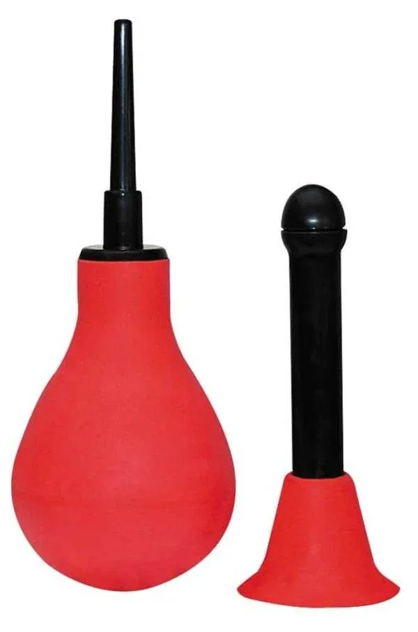 You2Toys Intim-Dusche: Pumpball mit 2 Aufsätzen, 220 ml Füllmenge