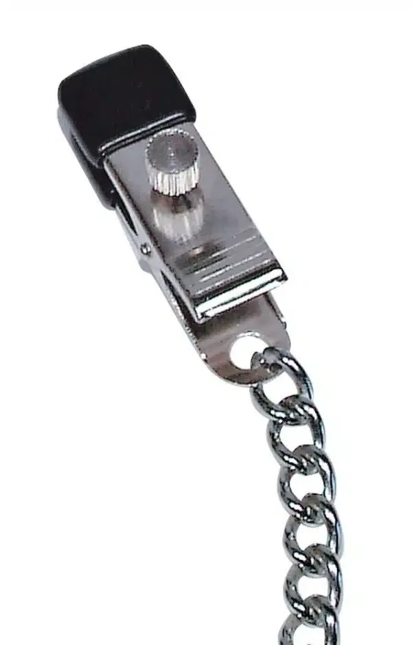 Fetish Collection Nippelklammern mit Metallkette (1 Stück) Fetish Collection Nippelklammern mit Metallkette (1 Stück)