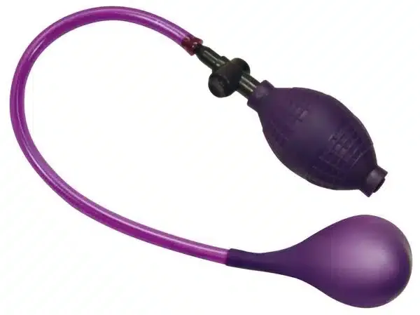 Bad Kitty Anal Balloon - Lilafarbener Latexballon mit Handpumpe und Druckablassventil