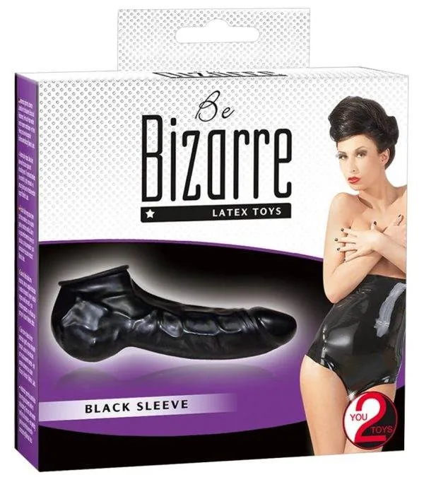 You2Toys Be Bizarre Latex Sleeve - Enges Tragegefühl, Unterstützt die Erektion