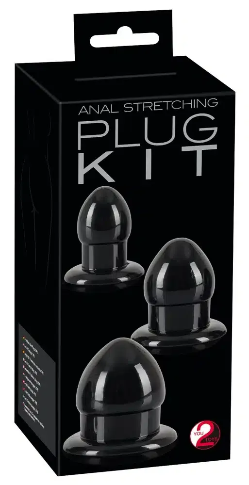 You2Toys Anal Stretching Set - 3-teiliges Plug-Kit für aufregendes Training