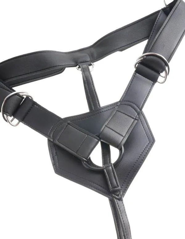 King Cock Strap-On: Verstellbarer Harness mit herausnehmbarem Dildo Light King Cock Strap-On: Verstellbarer Harness mit herausnehmbarem Dildo Light