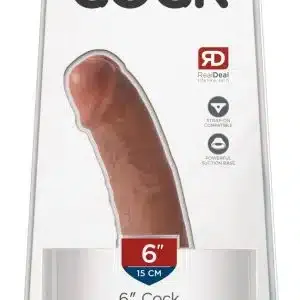 King Cock Naturdildo 6 Inch Tan King Cock Naturdildo 6 Inch Tan – Bild 1