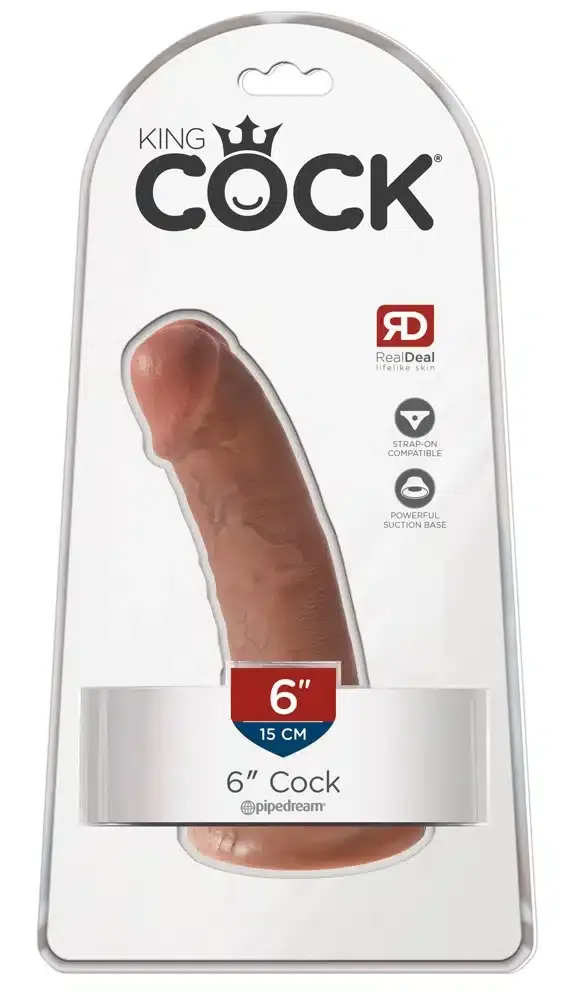 King Cock Naturdildo 6 Inch Tan