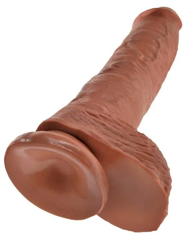 King Cock Realistischer Dildo | Mit Saugfuß | Strap-on kompatibel Tan King Cock Realistischer Dildo | Mit Saugfuß | Strap-on kompatibel Tan