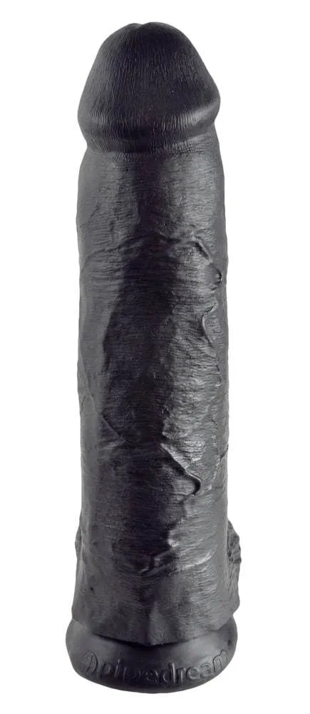 King Cock Realistischer Dildo mit Saugfuß Dark