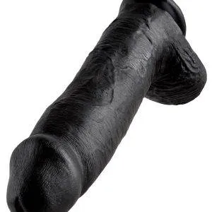 King Cock Realistischer Dildo mit Saugfuß Dark King Cock Realistischer Dildo mit Saugfuß Dark – Bild 4