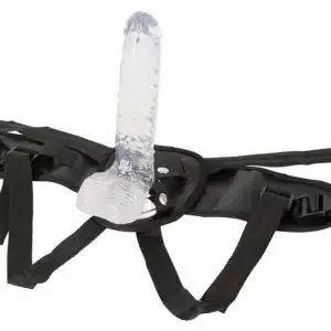 Crystal Clear Strap-on Set - Umschnallen und genießen! Transparent, Schwarz Crystal Clear Strap-on Set - Umschnallen und genießen! Transparent, Schwarz – Bild 4