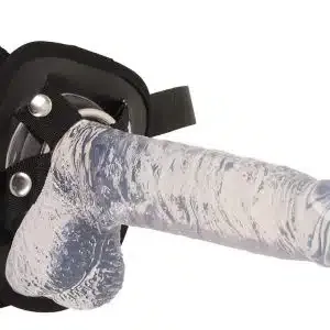 Crystal Clear Strap-on Set - Umschnallen und genießen! Transparent, Schwarz Crystal Clear Strap-on Set - Umschnallen und genießen! Transparent, Schwarz – Bild 5