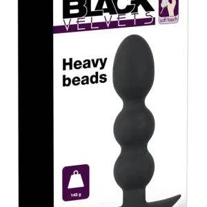 Black Velvets Analkugelplug 145g
