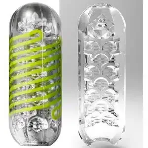 TENGA Spinner Tetra - Dreheffekt-Masturbator Transparent/Grün TENGA Spinner Tetra - Dreheffekt-Masturbator Transparent/Grün – Bild 4
