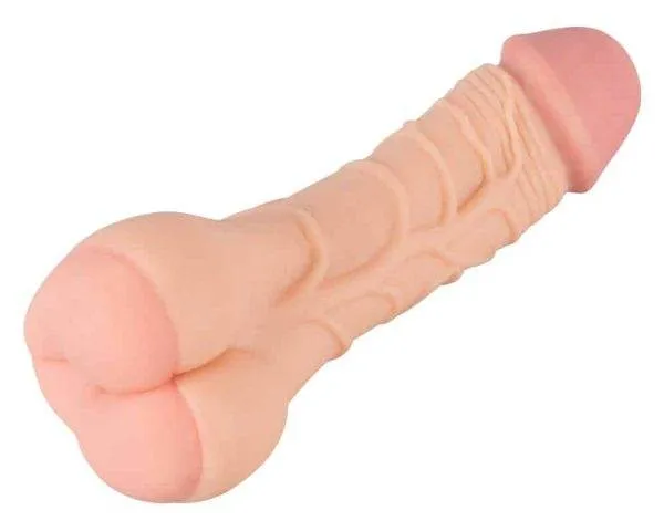 Nature Skin 2in1 Extension+Mas - Penisvergrößerung und Masturbator