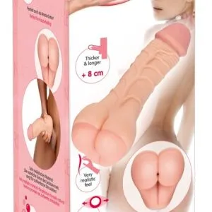 Nature Skin 2in1 Extension+Mas - Penisvergrößerung und Masturbator Nature Skin 2in1 Extension+Mas - Penisvergrößerung und Masturbator – Bild 1
