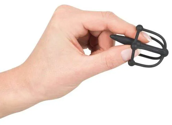 Penisplug Deluxe - Eichelkäfig mit Stimulationskugeln Penisplug Deluxe - Eichelkäfig mit Stimulationskugeln