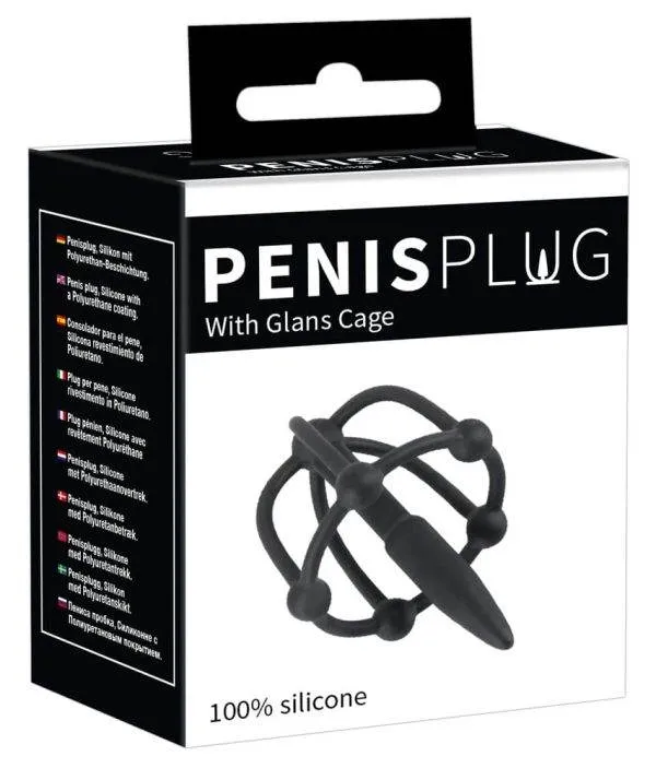 05350520000_verp Penisplug Deluxe - Eichelkäfig mit Stimulationskugeln