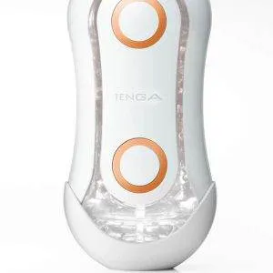 TENGA Flip Orb - Blowjob-Simulation & 2-Punkte-Stimulation Weiß/Transparent/Orange TENGA Flip Orb - Blowjob-Simulation & 2-Punkte-Stimulation Weiß/Transparent/Orange – Bild 2