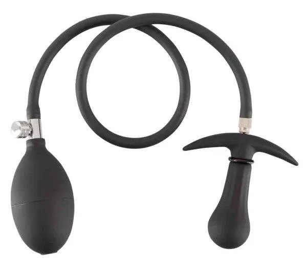 You2Toys Inflatable Plug - Analtraining für Anfänger bis Experten Schwarz/Silber You2Toys Inflatable Plug - Analtraining für Anfänger bis Experten Schwarz/Silber