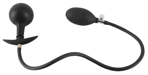 You2Toys Inflatable Plug - Analtraining für Anfänger bis Experten Schwarz/Silber You2Toys Inflatable Plug - Analtraining für Anfänger bis Experten Schwarz/Silber