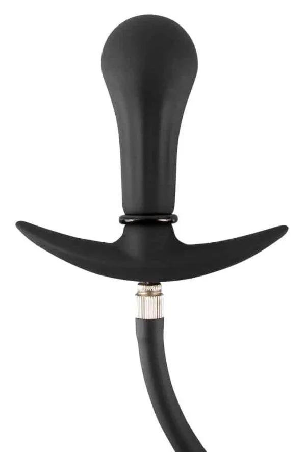 You2Toys Inflatable Plug - Analtraining für Anfänger bis Experten Schwarz/Silber You2Toys Inflatable Plug - Analtraining für Anfänger bis Experten Schwarz/Silber