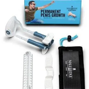MaleEdge Basic - Penis-Expander für dauerhafte Vergrößerung Weiß/Blau MaleEdge Basic - Penis-Expander für dauerhafte Vergrößerung Weiß/Blau – Bild 4