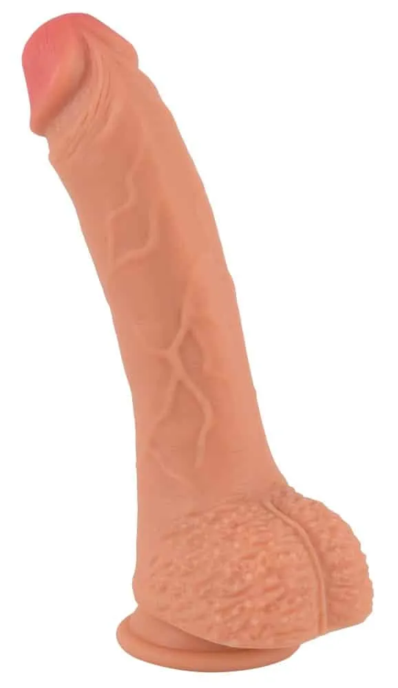 Rebellischer Naturdildo Real Nature Boy L - Praller Eichel & Saugfuß