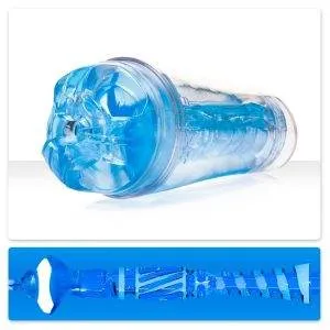Fleshlight Flight Commander - Masturbator mit doppeltem Sauggefühl Blau/Transparent Fleshlight Flight Commander - Masturbator mit doppeltem Sauggefühl Blau/Transparent – Bild 2