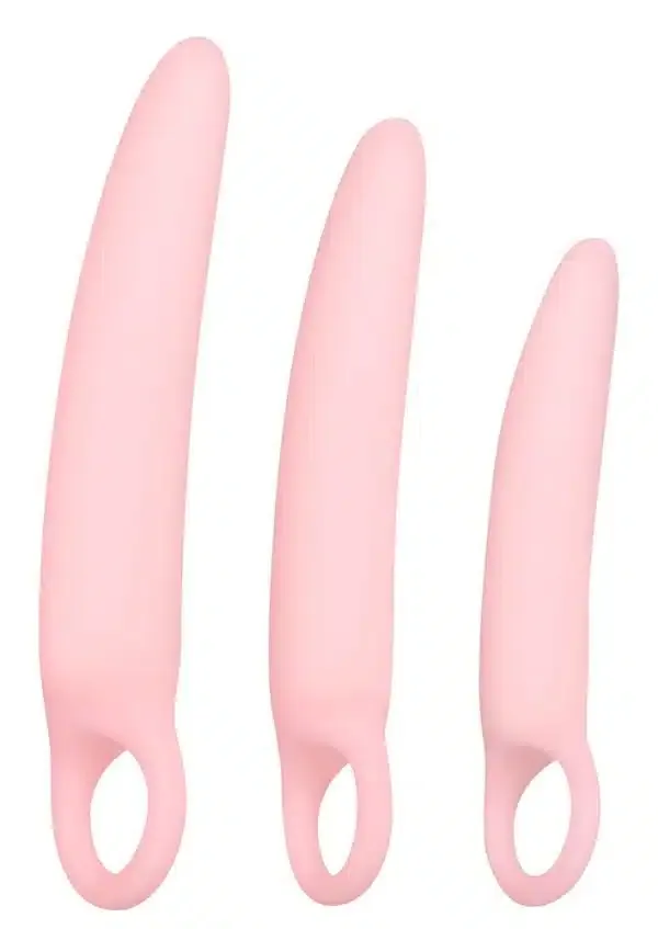 Sweet Smile Vaginaltrainer - 3er-Set, ideal gebogen, flexibel und biegsam
