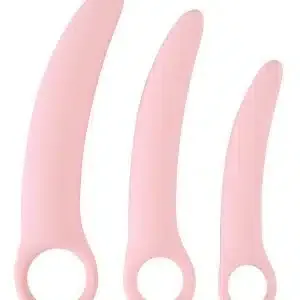 Sweet Smile Vaginaltrainer - 3er-Set, ideal gebogen, flexibel und biegsam Sweet Smile Vaginaltrainer - 3er-Set, ideal gebogen, flexibel und biegsam – Bild 3