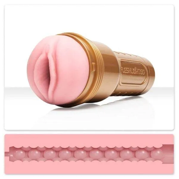 Fleshlight GO STU Lady - Masturbator für unterwegs Rosa/Gold Fleshlight GO STU Lady - Masturbator für unterwegs Rosa/Gold