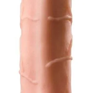 Real Feel Deluxe Naturvibrator - Wasserdicht, Saugfuß, Fanta Flesh Real Feel Deluxe Naturvibrator - Wasserdicht, Saugfuß, Fanta Flesh – Bild 5