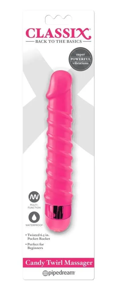 05401100000_verp Classix Vibrator Twirl - Wasserdichter Multispeed-Vibrator mit intensiver Eichel
