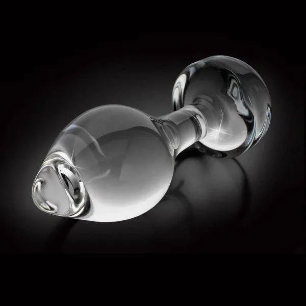 Icicles Massageplug - Heiß & kalt, handgefertigtes Glas Icicles Massageplug - Heiß & kalt, handgefertigtes Glas