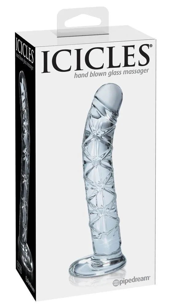 05403740000_verp Icicles Glasdildo - Heiß und kalt genießen!