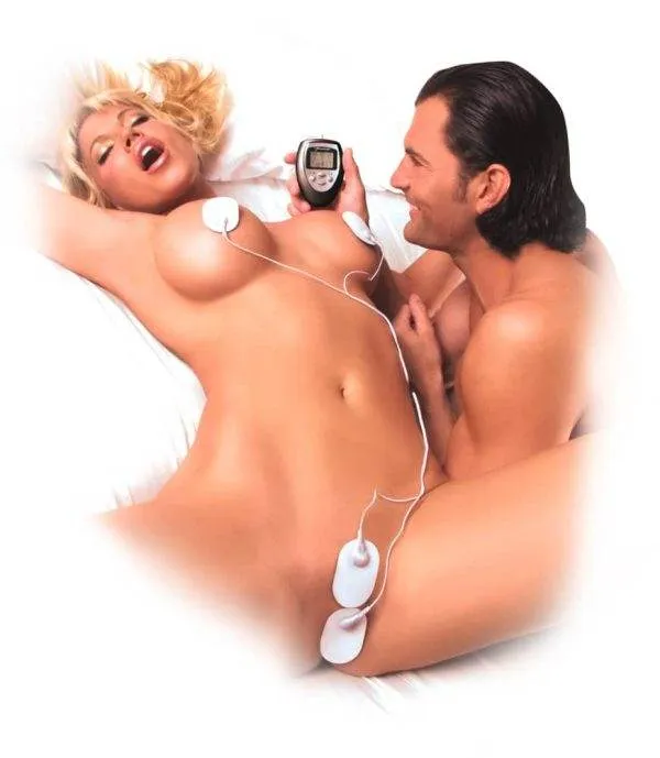 Fetish Fantasy Series - Elektro-Stimulations-Set Weiß/Silber Fetish Fantasy Series - Elektro-Stimulations-Set Weiß/Silber