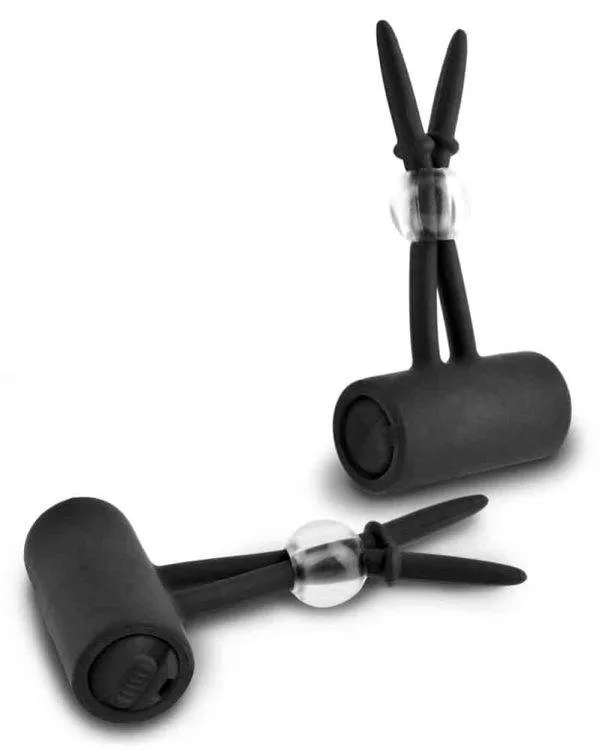 Fetish Fantasy Nipple Lassos - Kribbelnde Stimulation für die Nippel Schwarz/Transparent