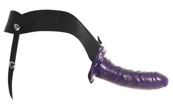 Fetish Fantasy Series - Hohler Naturdildo mit Umschnallgurt Lila/Schwarz Fetish Fantasy Series - Hohler Naturdildo mit Umschnallgurt Lila/Schwarz
