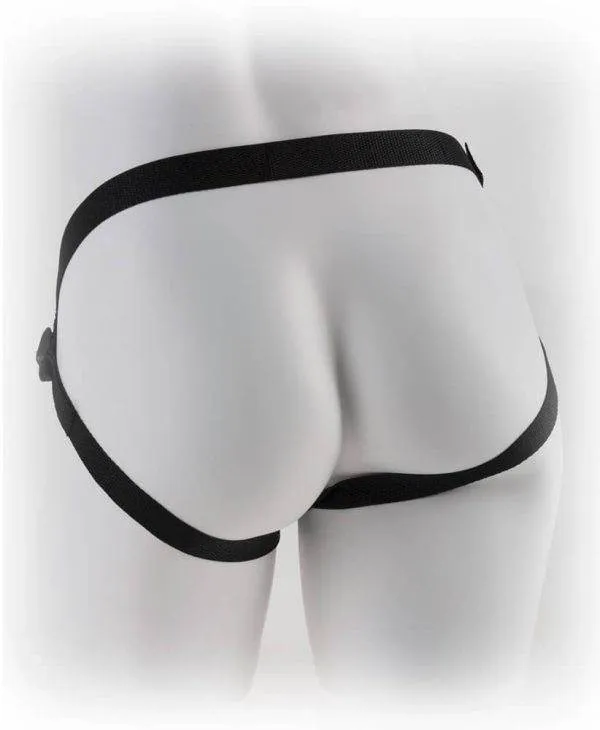 Fetish Fantasy Series Pegging Harness - Lack-Optik, Größenverstellbar, inkl. 3 Ringe Fetish Fantasy Series Pegging Harness - Lack-Optik, Größenverstellbar, inkl. 3 Ringe
